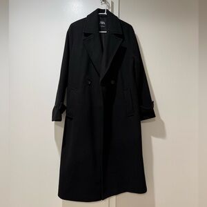 Zara Black Trench Coat